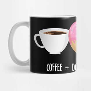 Coffee + Donut Perfect Combination Mug